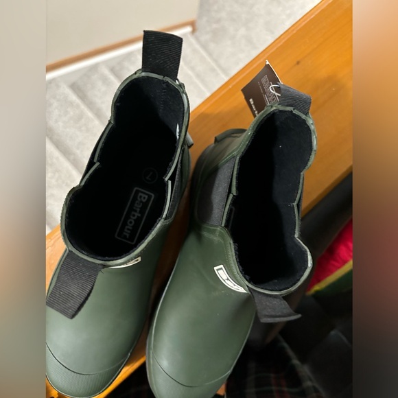 Barbour Mens Rainboot - NWT size 7 ($100 retail) - Picture 5 of 7